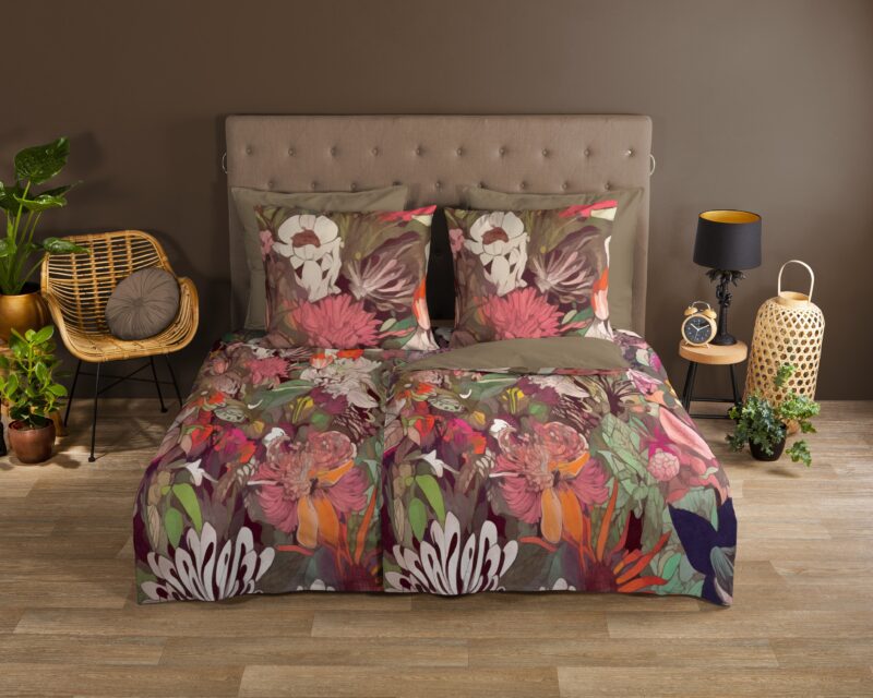 Good Morning Katoenen dekbedovertrek  "Marcus" - Multi