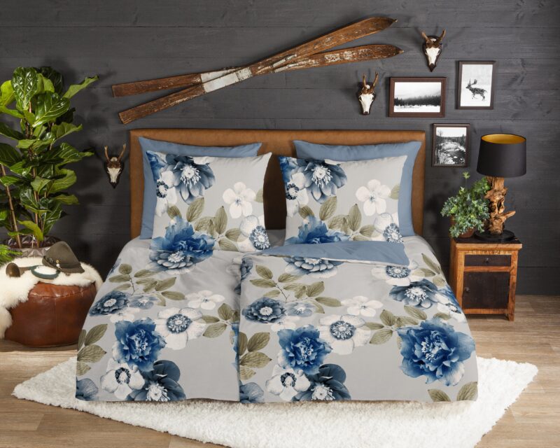 Good Morning Flanellen dekbedovertrek  "Gabin" - Multi