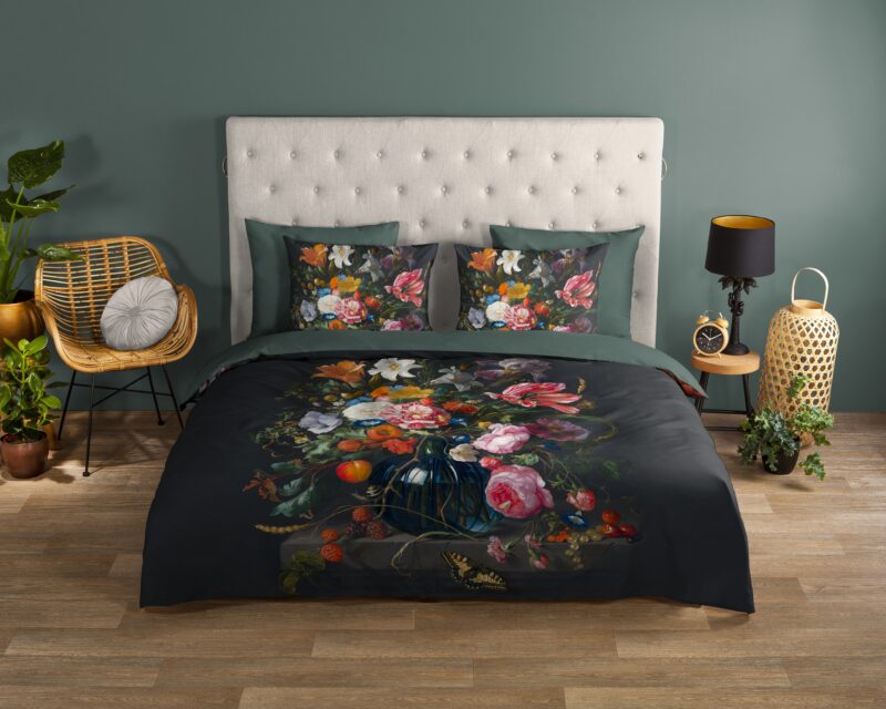 Good Morning Katoenen dekbedovertrek  "Deja" - Multi