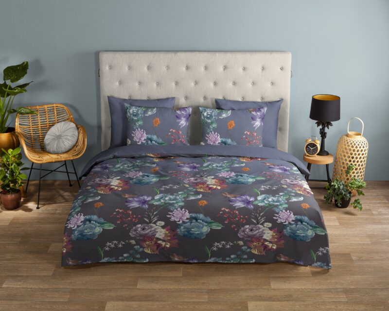 Good Morning Katoenen dekbedovertrek  "Quinn" - Multi