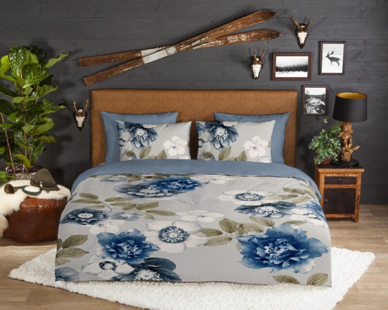 Good Morning Flanellen dekbedovertrek  "Gabin" - Multi