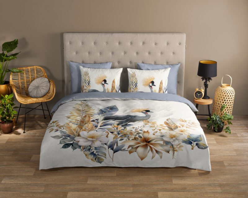 Good Morning Katoenen dekbedovertrek  "Loha" - Multi