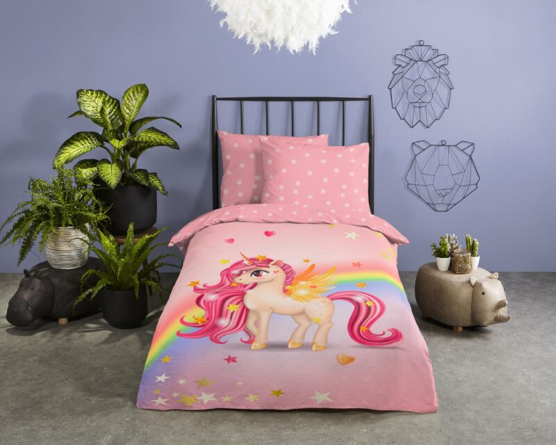 Good Morning Katoenen dekbedovertrek  "Little" - Multi