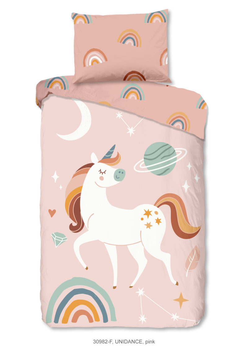 Good Morning Dekbedovertrek "eenhoorn