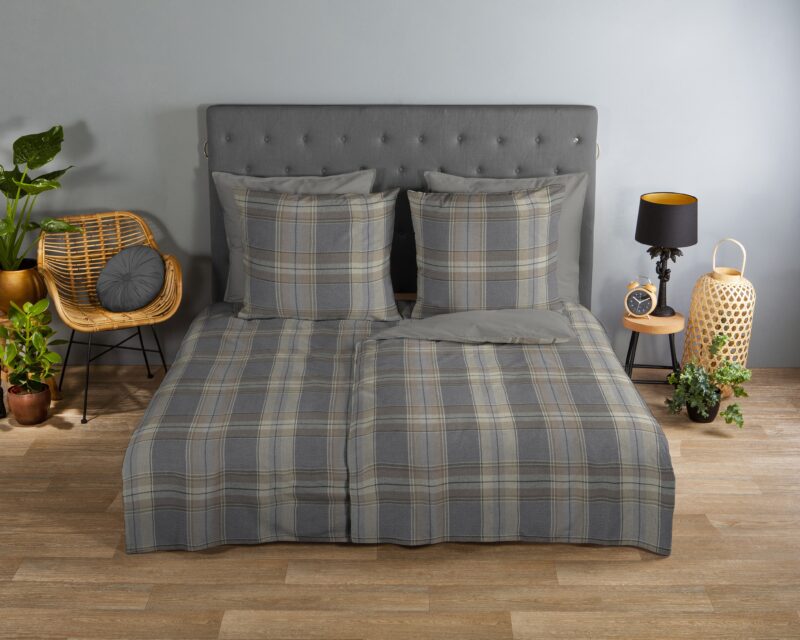 Good Morning Katoenen dekbedovertrek  "Jacoba" - Multi