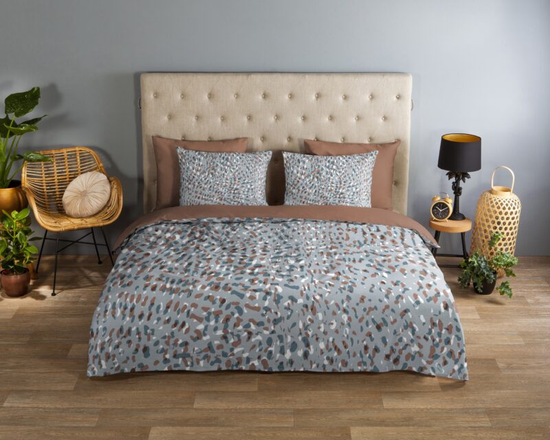 Good Morning Katoenen dekbedovertrek  "Gerben" - Multi