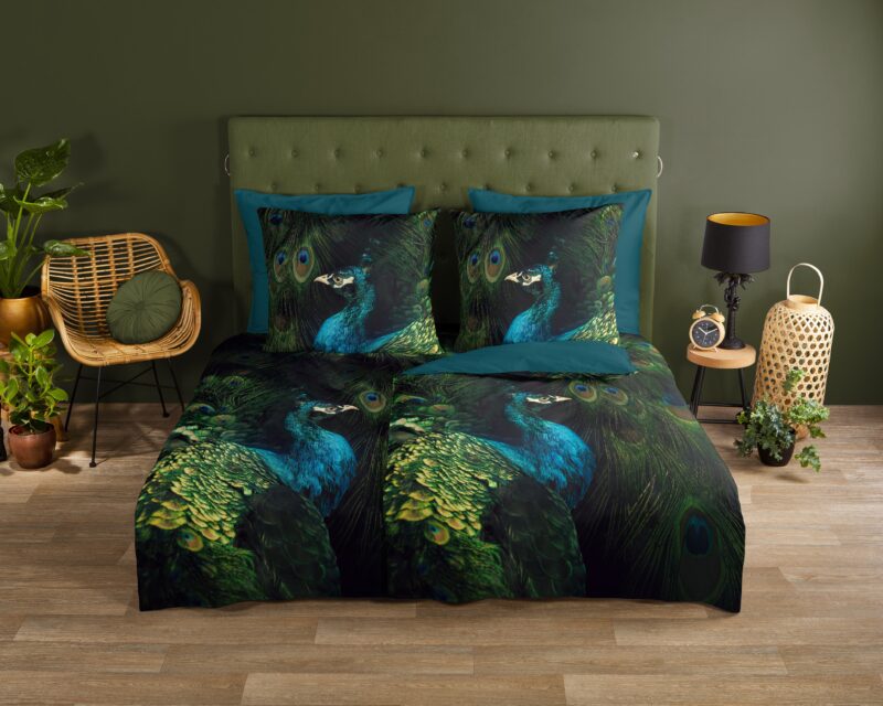 Good Morning Katoenen dekbedovertrek  "Coburg" - Multi