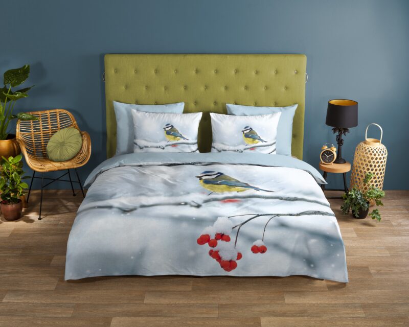 Good Morning Katoenen dekbedovertrek  "Crisp" - Multi