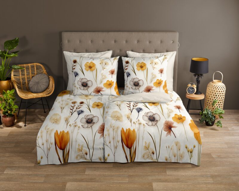 Good Morning Katoenen dekbedovertrek  "Lara" - Multi