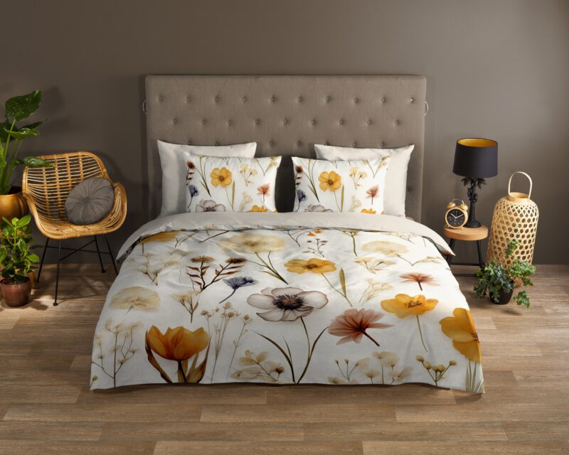 Good Morning Katoenen dekbedovertrek  "Lara" - Multi