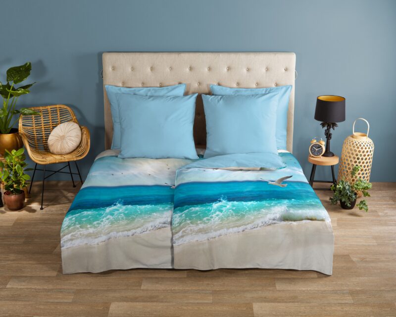 Good Morning Katoenen dekbedovertrek  "Sealife" - Multi