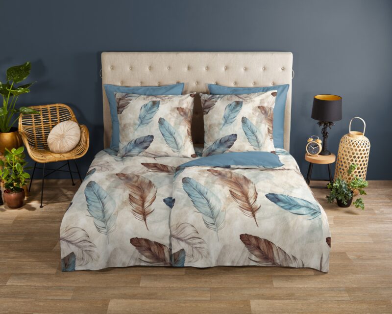 Good Morning Katoenen dekbedovertrek  "Otte" - Multi