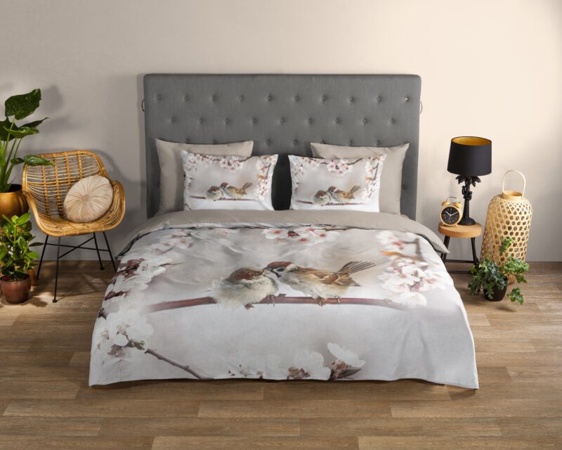 Good Morning Katoenen dekbedovertrek  "Nice" - Multi