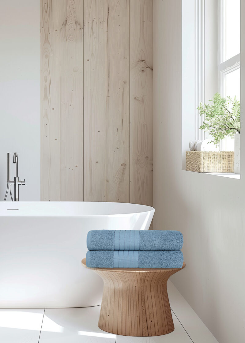 Good Morning Handdoeken set van 2 "" - Blauw