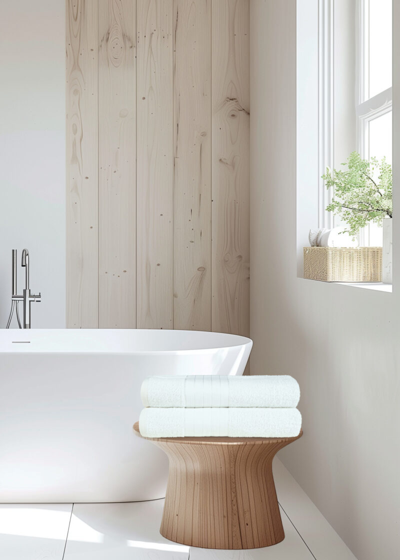 Good Morning Handdoeken set van 2 "" - Wit