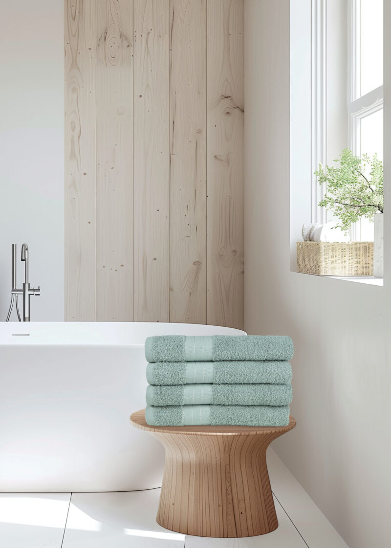 Good Morning Handdoeken set van 4 "" - Groen