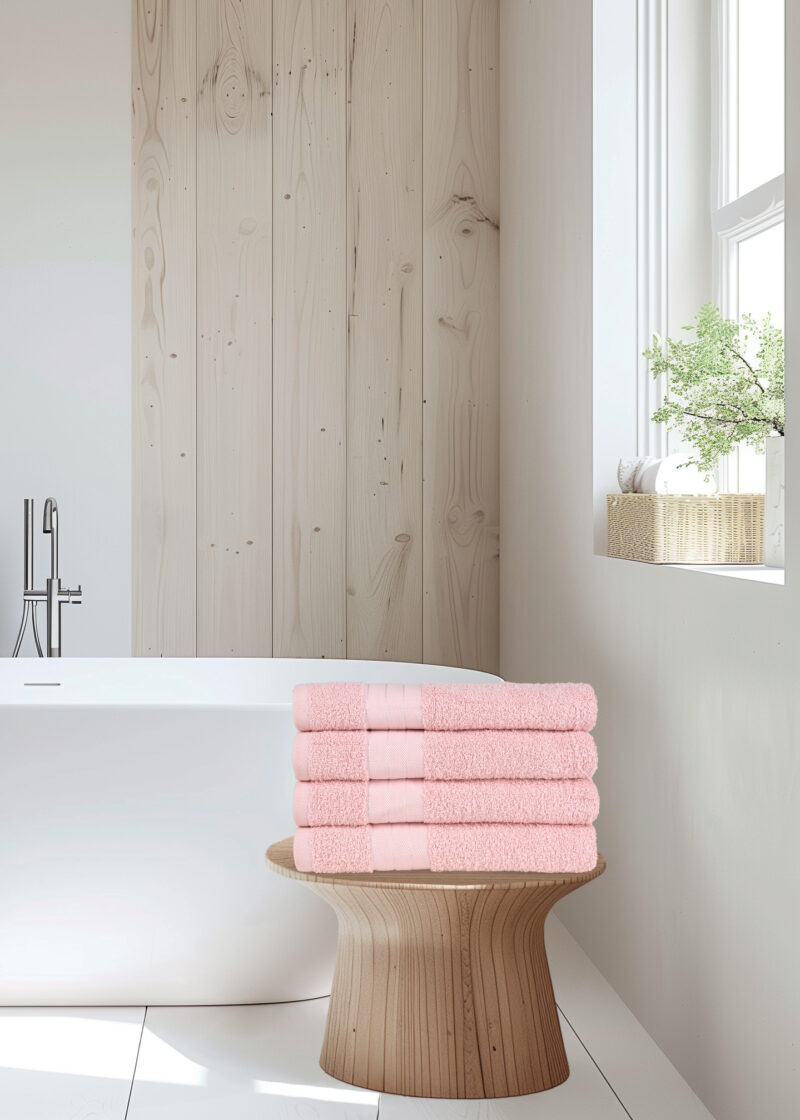 Good Morning Handdoeken set van 4 "" - Roze