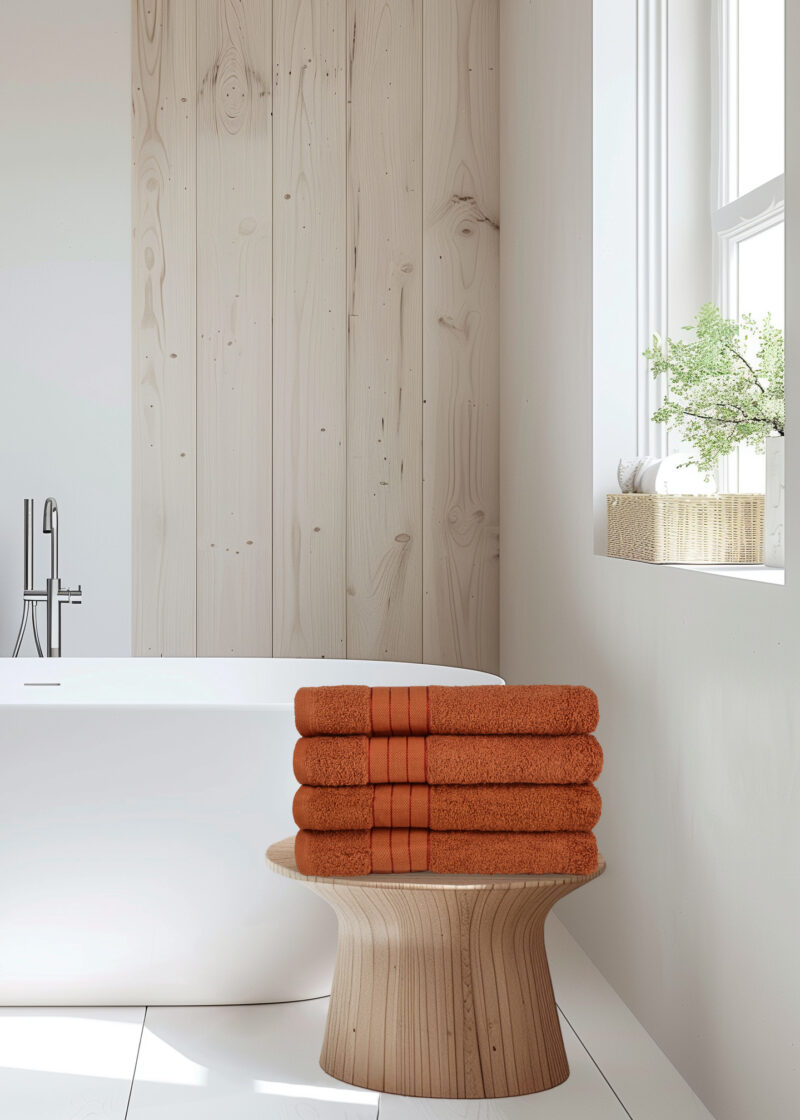 Good Morning Handdoeken set van 4 "" - Terra