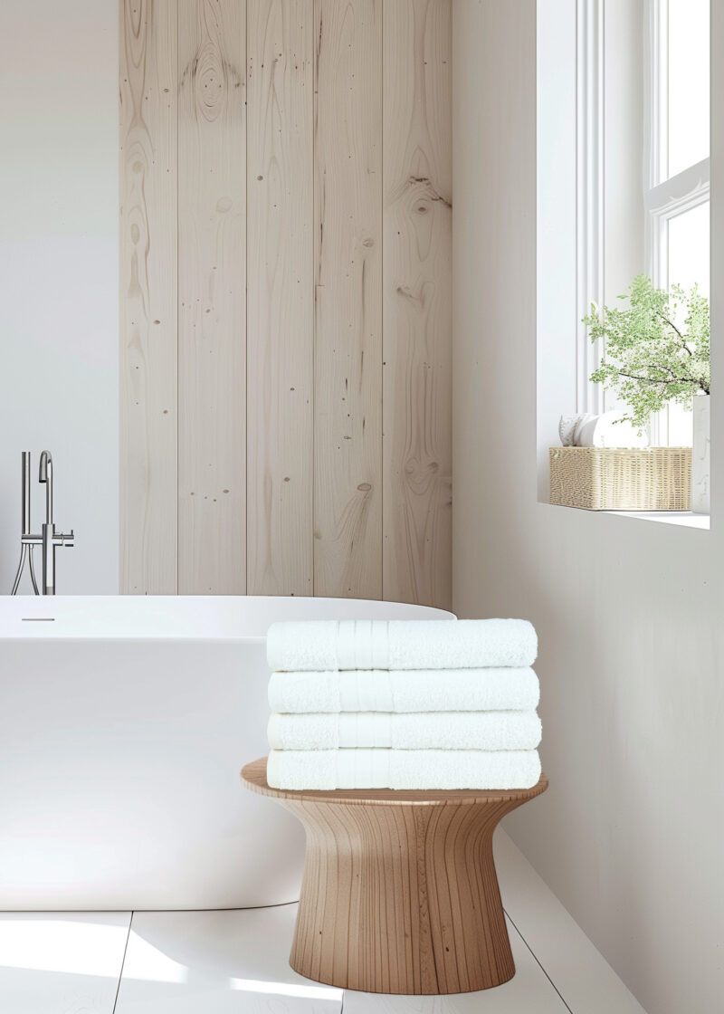 Good Morning Handdoeken set van 4 "" - Wit