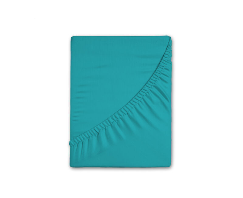 Aqua - (90x200 cm) - Katoen Jersey