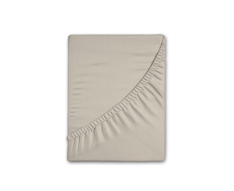 Ecru - (180x220 cm) - Katoen Jersey