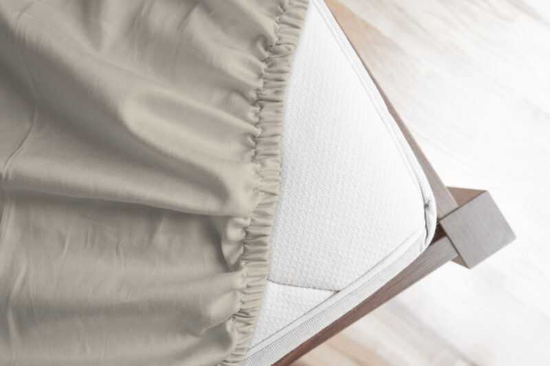 Good Morning Hoeslaken katoen jersey - Ecru