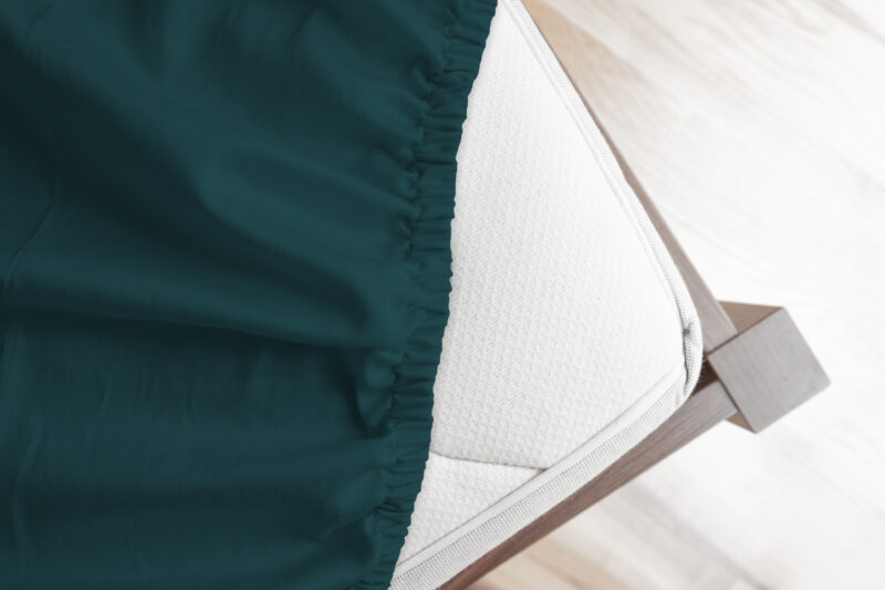 Good Morning Hoeslaken katoen jersey - Petrol