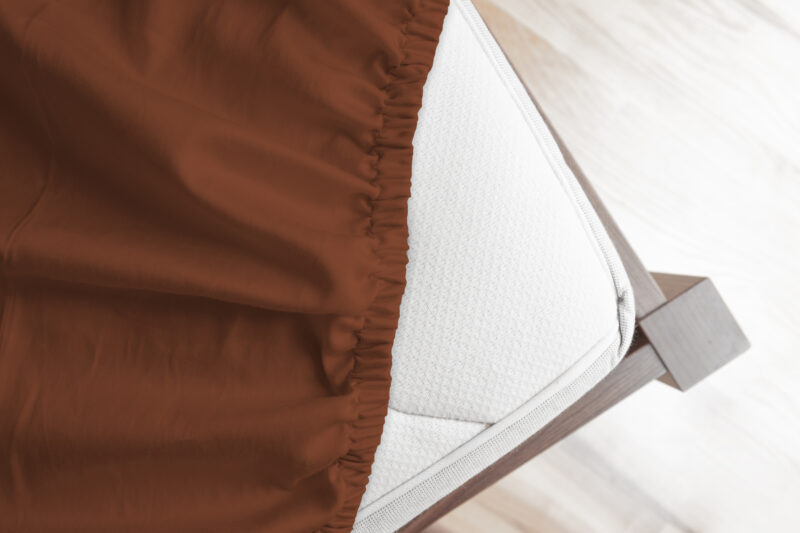 Good Morning Hoeslaken katoen jersey - Terra