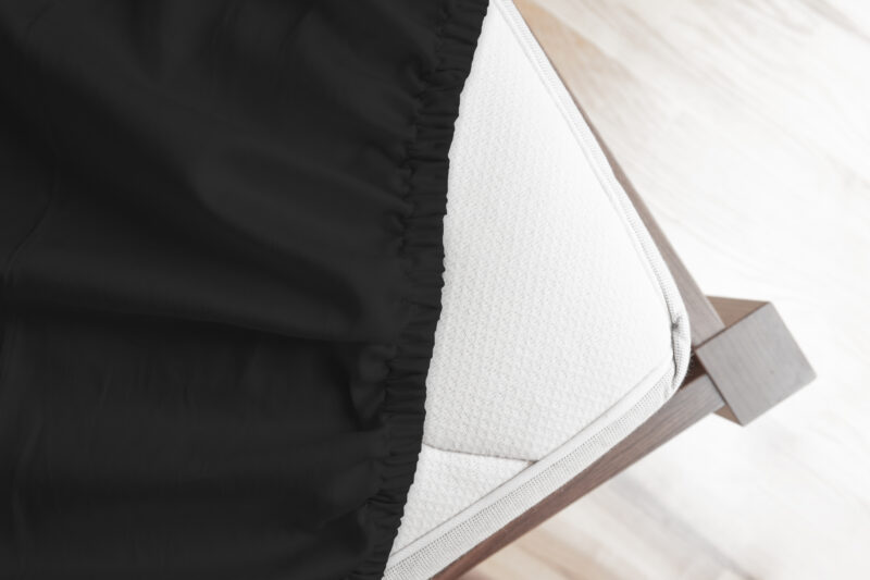 Good Morning Hoeslaken katoen - Zwart