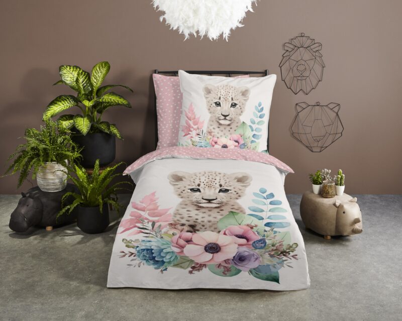 Good Morning Katoenen kinderdekbedovertrek  "Sama" - Multi