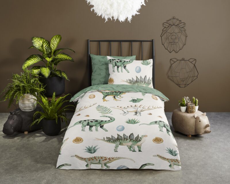 Good Morning Katoenen kinderdekbedovertrek  "Gabi" - Multi