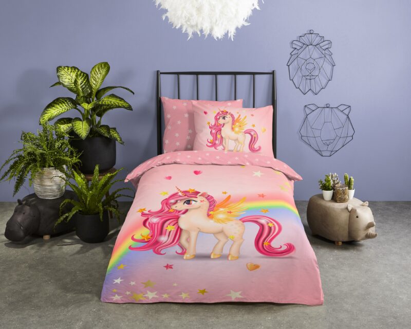 Good Morning Katoenen kinderdekbedovertrek  "Little" - Multi