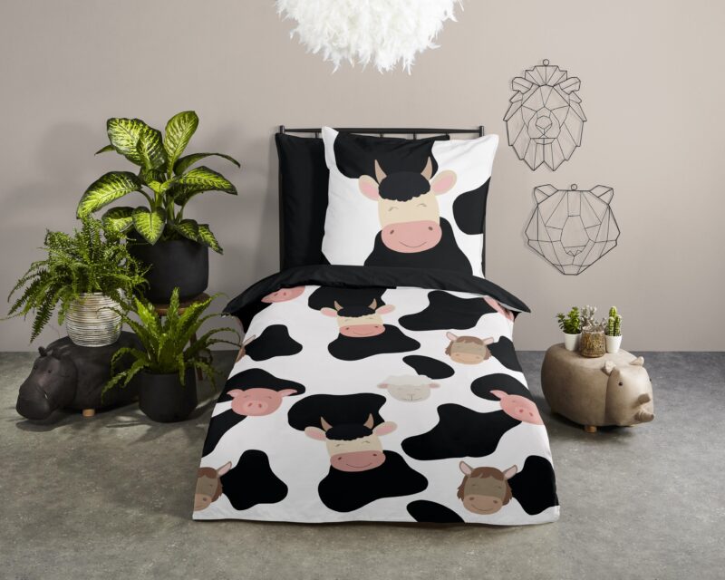 Good Morning Katoenen kinderdekbedovertrek  "Marjolijn" - Multi