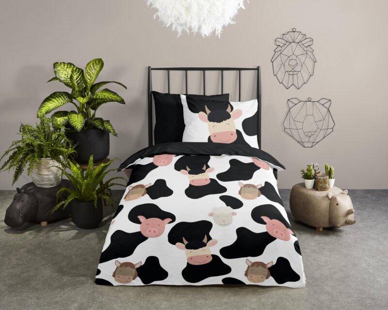 Good Morning Katoenen kinderdekbedovertrek  "Marjolijn" - Multi