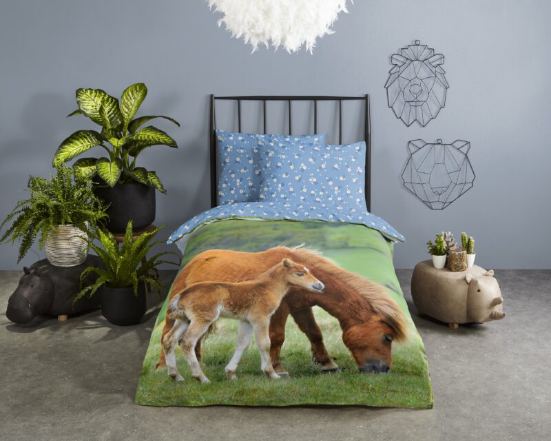 Good Morning Katoenen kinderdekbedovertrek  "Regine" - Multi