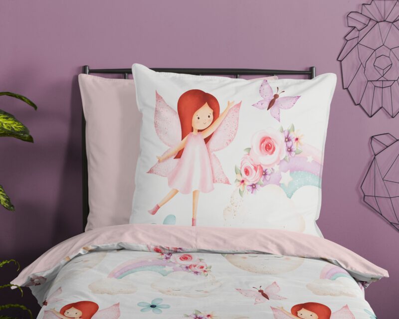 Good Morning Katoenen kinderdekbedovertrek  "Lucia" - Multi