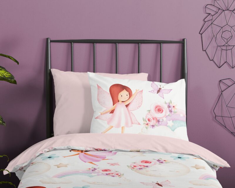 Good Morning Katoenen kinderdekbedovertrek  "Lucia" - Multi
