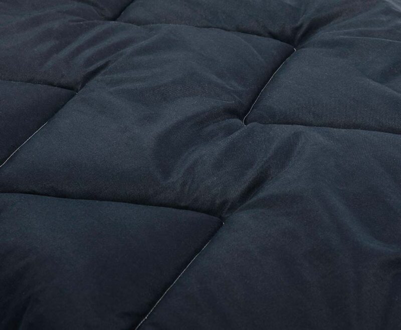 wasbaar dekbed" - Blauw - 140x200 cm