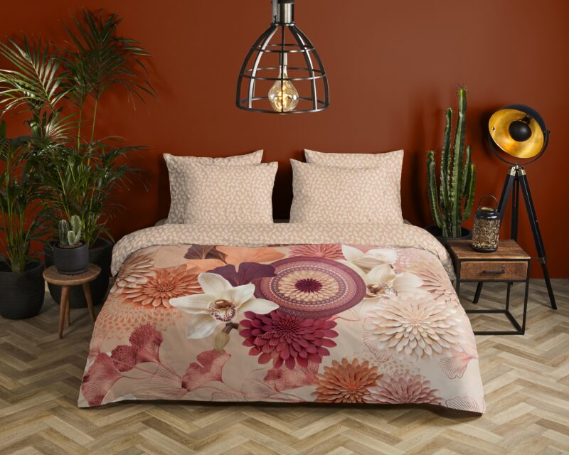 HIP Satijnen dekbedovertrek  "Quente" - Zand