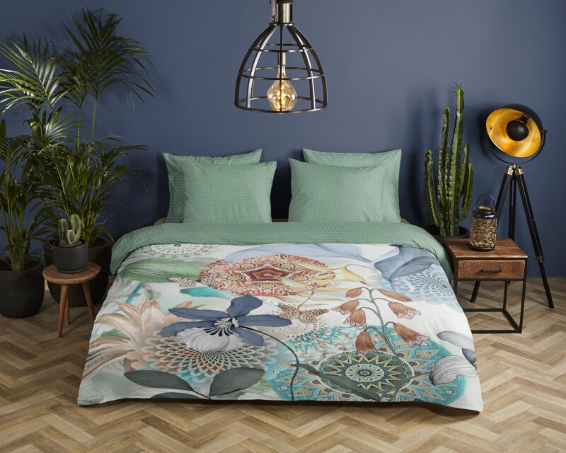 HIP Satijnen dekbedovertrek  "Zephir" - Multi