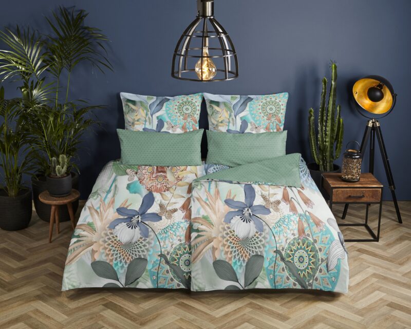 HIP Satijnen dekbedovertrek  "Axelle" - Multi