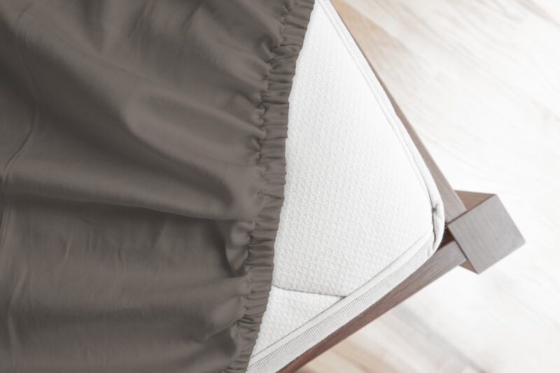 HIP Hoeslaken katoen satijn - Ecru