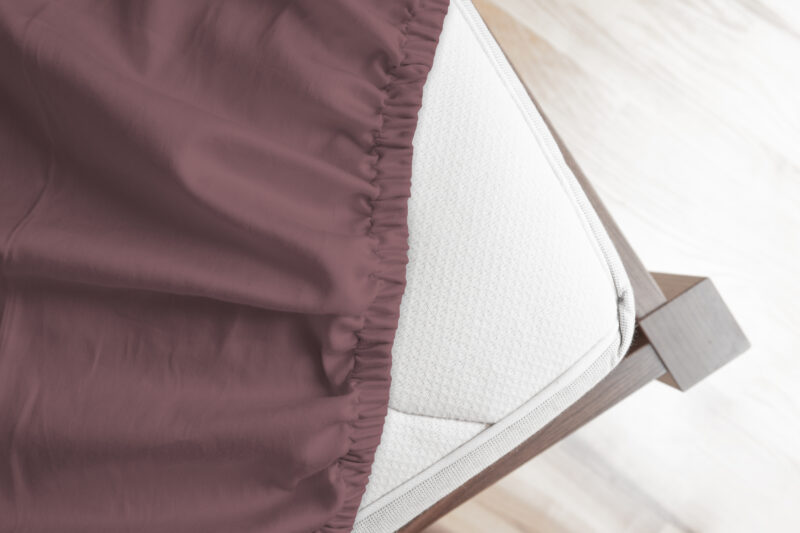 HIP Hoeslaken katoen satijn - Roze