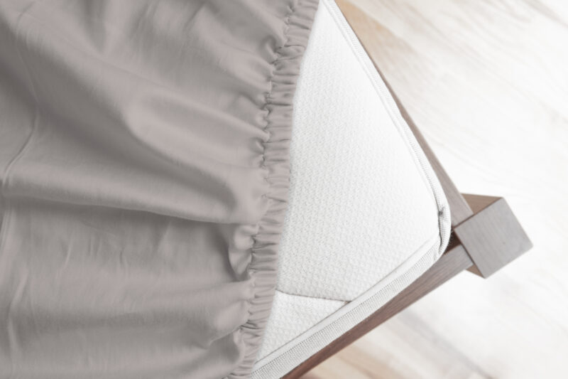 HIP Hoeslaken katoen satijn - Zand