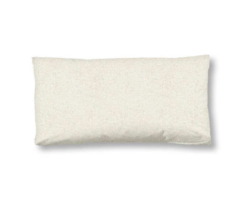 HIP Kussensloop "" - Wit - (40x80 cm) - Katoen Satijn