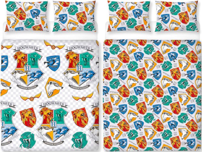 Harry Potter Hogwarts Dekbedovertrek  200 x 200 cm multicolor