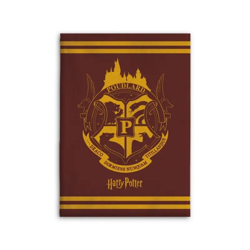 Harry Potter fleece plaid 130 x 160 cm - polyester