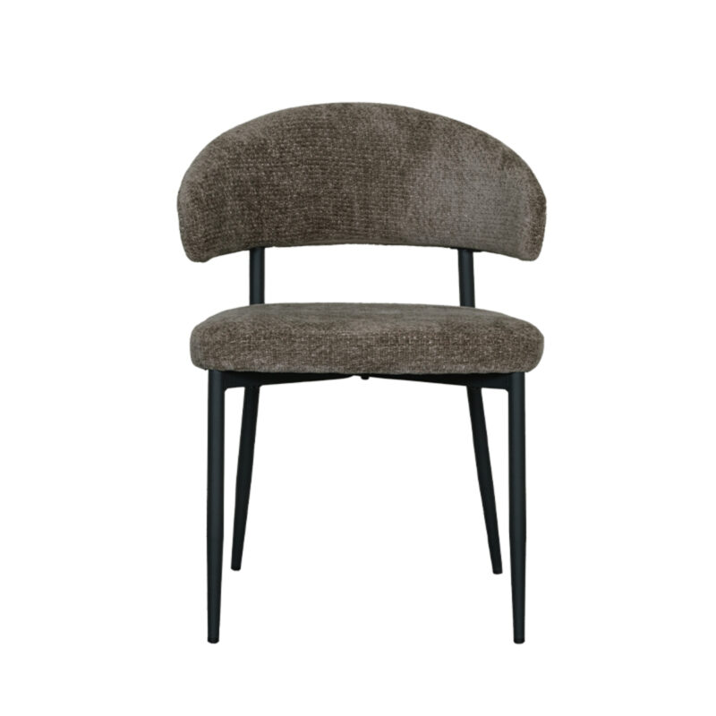 LABEL51 Eetkamerstoel Bliss - Hunter - Elite - Black Frame Elite