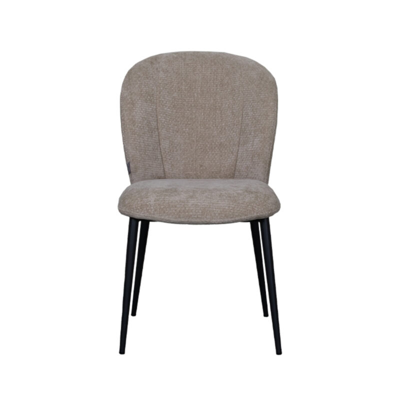 LABEL51 Eetkamerstoel Vino - Clay - Elite - Black Frame Elite