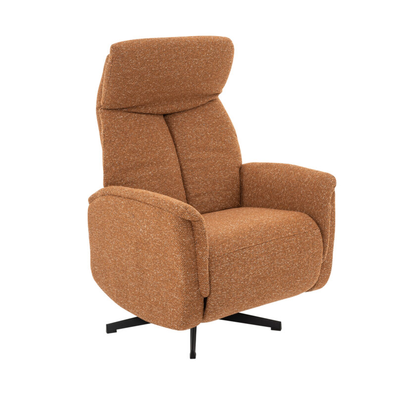 LABEL51 Fauteuil Aarhus - Coral - Royal Boucle - 2-Motorig Royal Boucle